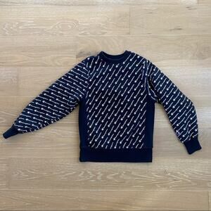 Champion Navy Logo Sweatshirt